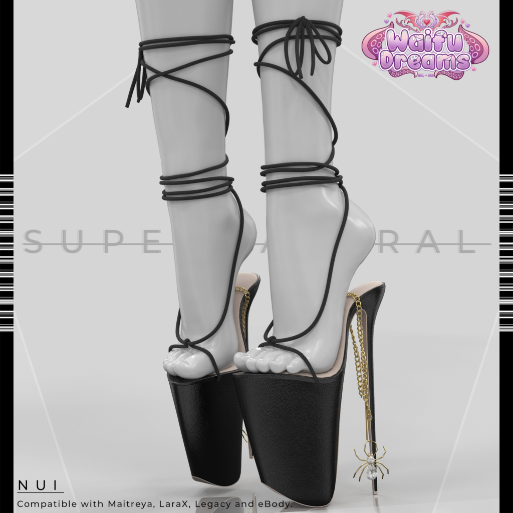 Nui Heels - Legacy/Maitreya/Reborn/+mods
