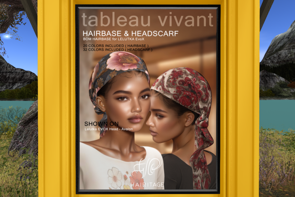 Hairitage Hairbase &amp; Headscarf - EvoX, L$298