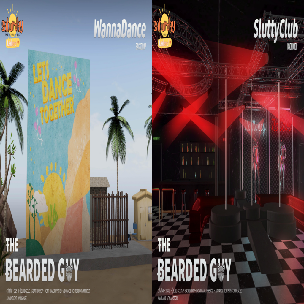 Wanna Dance Backdrop &amp; Slutty Club Backdrop	&lt;a href=&quot;http://maps.secondlife.com/secondlife/Moonwall/169/121/32&quot; target=&quot;_blank&quot;&gt;Teleport&lt;/a&gt;