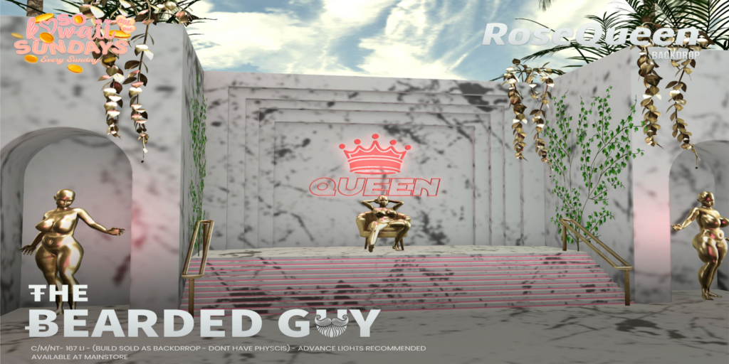 Rose Queen Backdrop	&lt;a href=&quot;http://maps.secondlife.com/secondlife/Moonwall/169/121/32&quot; target=&quot;_blank&quot;&gt;Teleport&lt;/a&gt;