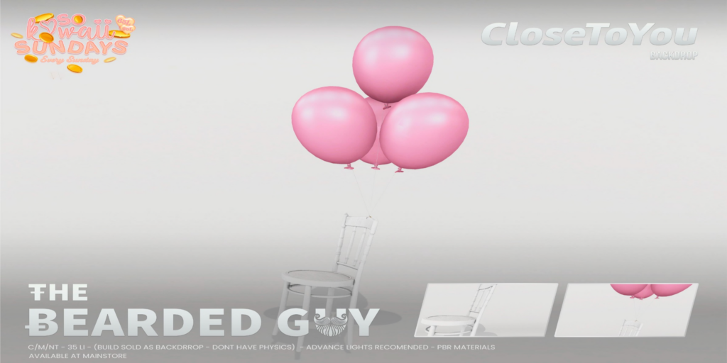 Close To You Backdrop	&lt;a href=&quot;http://maps.secondlife.com/secondlife/Moonwall/169/121/32&quot; target=&quot;_blank&quot;&gt;Teleport&lt;/a&gt;
