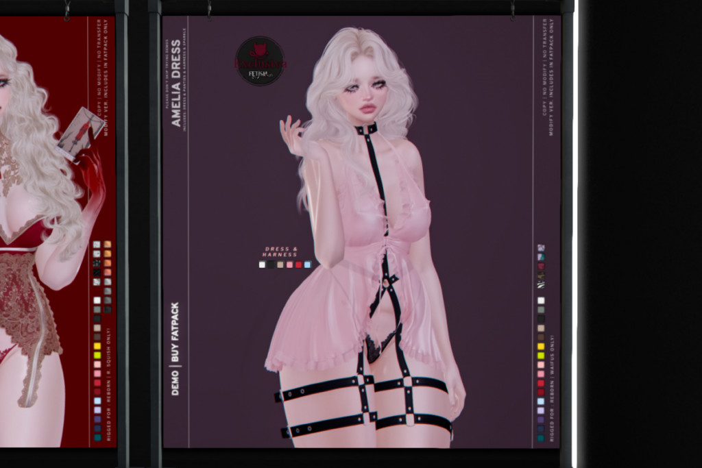 Amelia Dress - Reborn/+mods, L$350 each/L$1850 FP