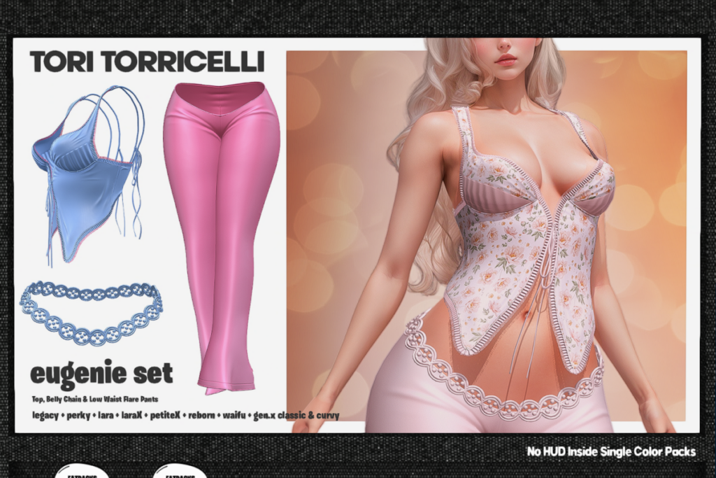 Eugenie Set - GenX/Legacy/MaitreyaX/Reborn/+mods	&lt;a href=&quot;http://maps.secondlife.com/secondlife/BUTTERSCOTCH/129/152/24&quot; target=&quot;_blank&quot;&gt;Teleport&lt;/a&gt;