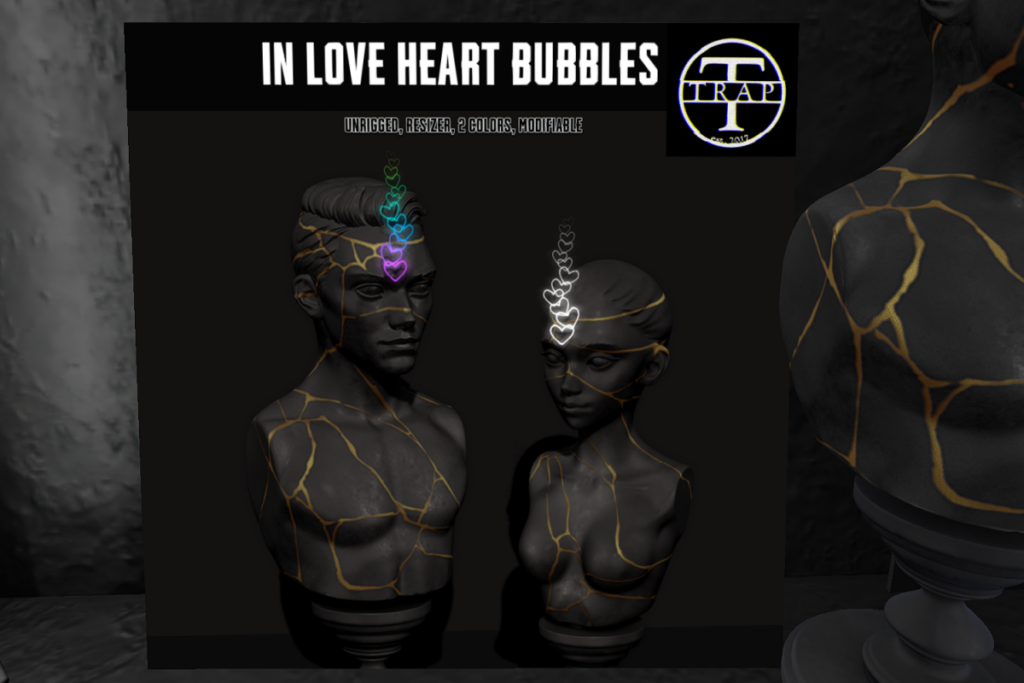 In Love Heart Bubbles, L$199
