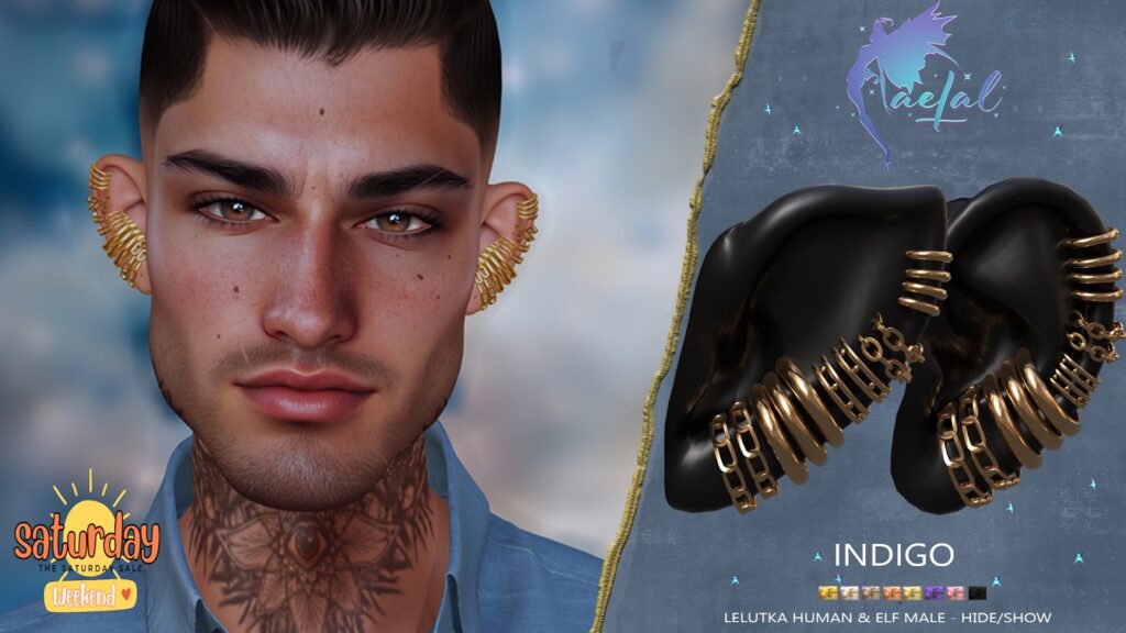 Indigo Earrings - EvoX Male