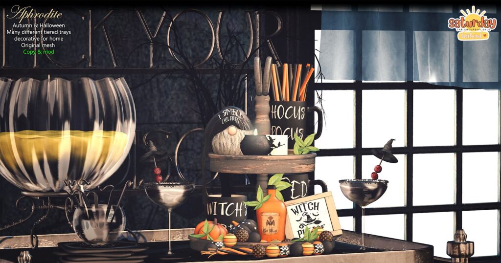 Autumn &amp; Halloween Tiered Trays