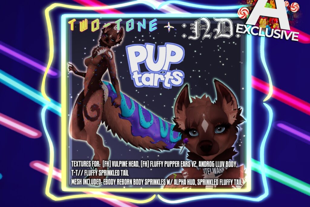 Pup Tarts Mod Kit - BOM/FrettchenHaus Vulpine/Reborn, L$699 each