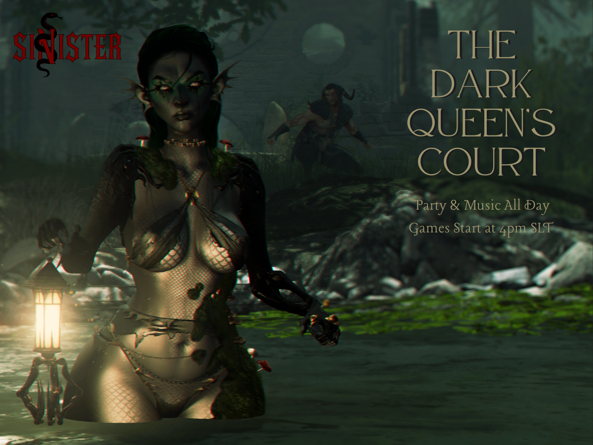 ENTER THE DARK QUEEN’S COURT – A NIGHT OF POWER, PASSION & SIN AT SINISTER