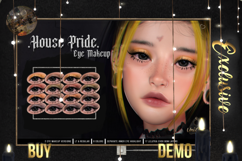 House Pride Eye Makeup - Evo X, L$115