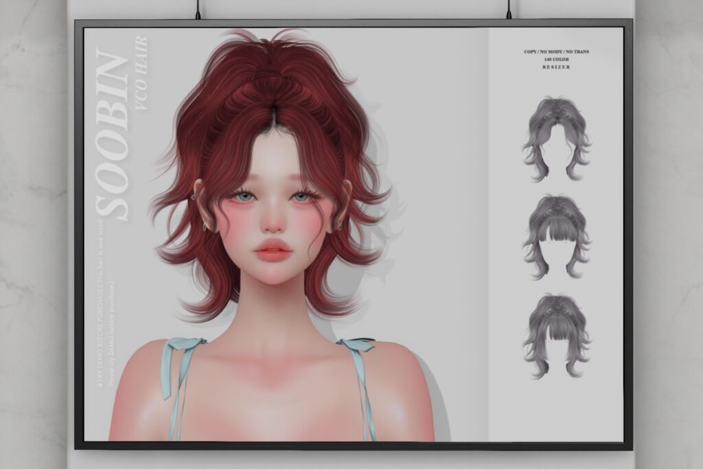 Soobin Hairstyle, L$499 FP