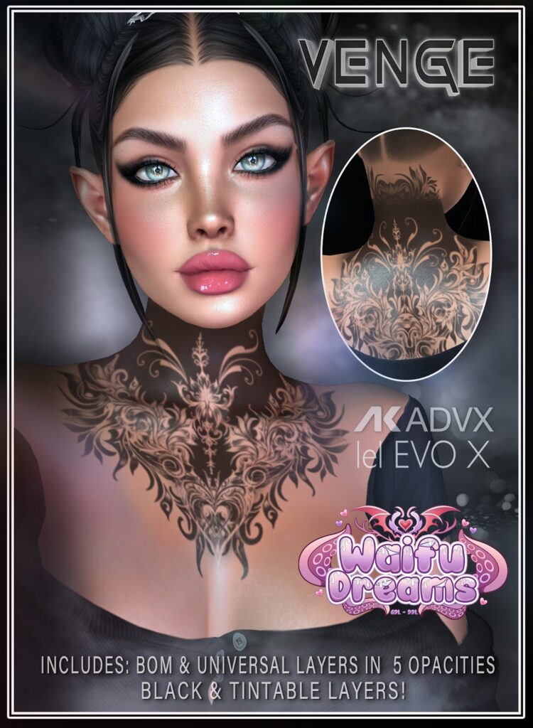 Leviticus Neck Tattoo - ADVX/EvoX