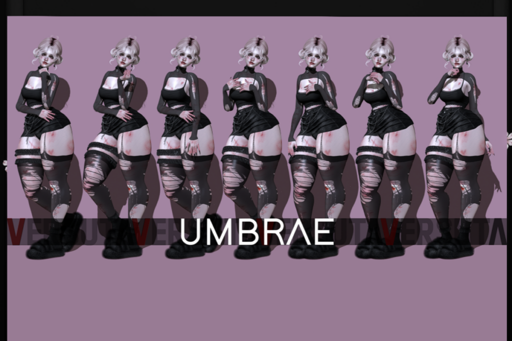 Umbrae Poses, L$50 each/L$269 FP