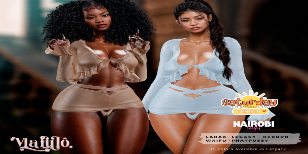 Nairobi Outfit - Legacy/MaitreyaX/Reborn/+mods	&lt;a href=&quot;http://maps.secondlife.com/secondlife/Sunny%20Ridge/157/101/1001&quot; target=&quot;_blank&quot;&gt;Teleport&lt;/a&gt;