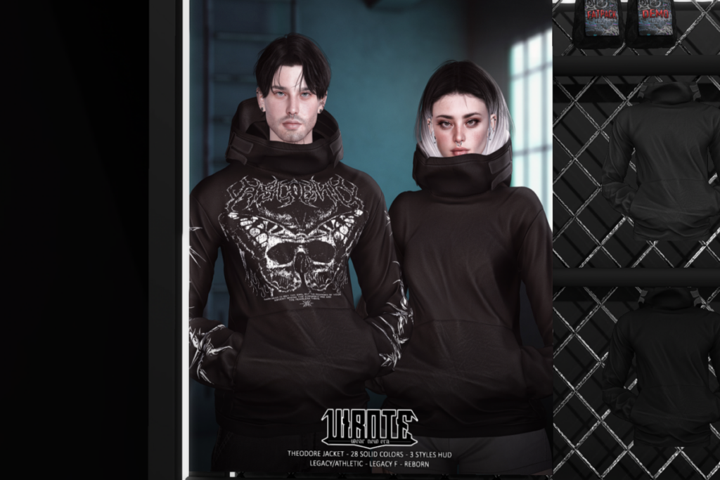 Theodore Jacket - Legacy F+M/Reborn/+mods, L$349 each/L$700 FP