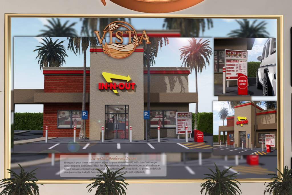 In-N-Out Boulevard Scene, L$500