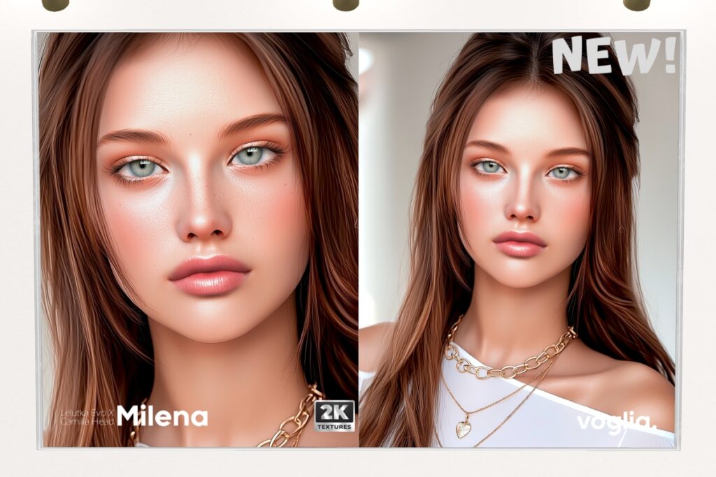 Milena Skin - EvoX, L$50 each/L$499 FP