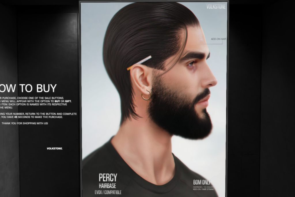 Percy Hairbase - EvoX, L$219 each/L$665 FP