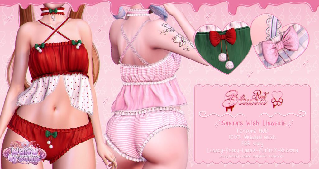 Santa&#039;s Wish Lingerie - Legacy/MaitreyaX/Reborn/+mods