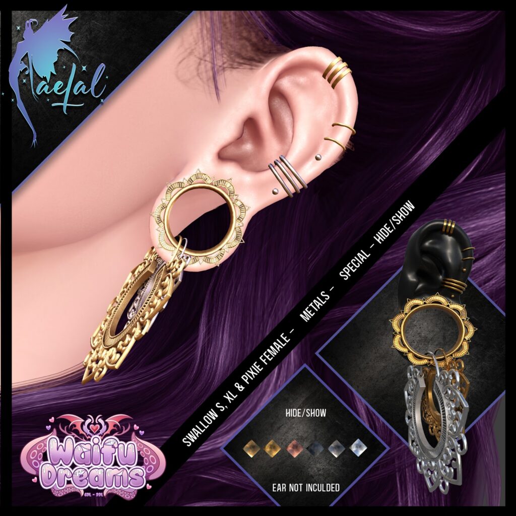 Earring 103 – Swallow Gauged Female