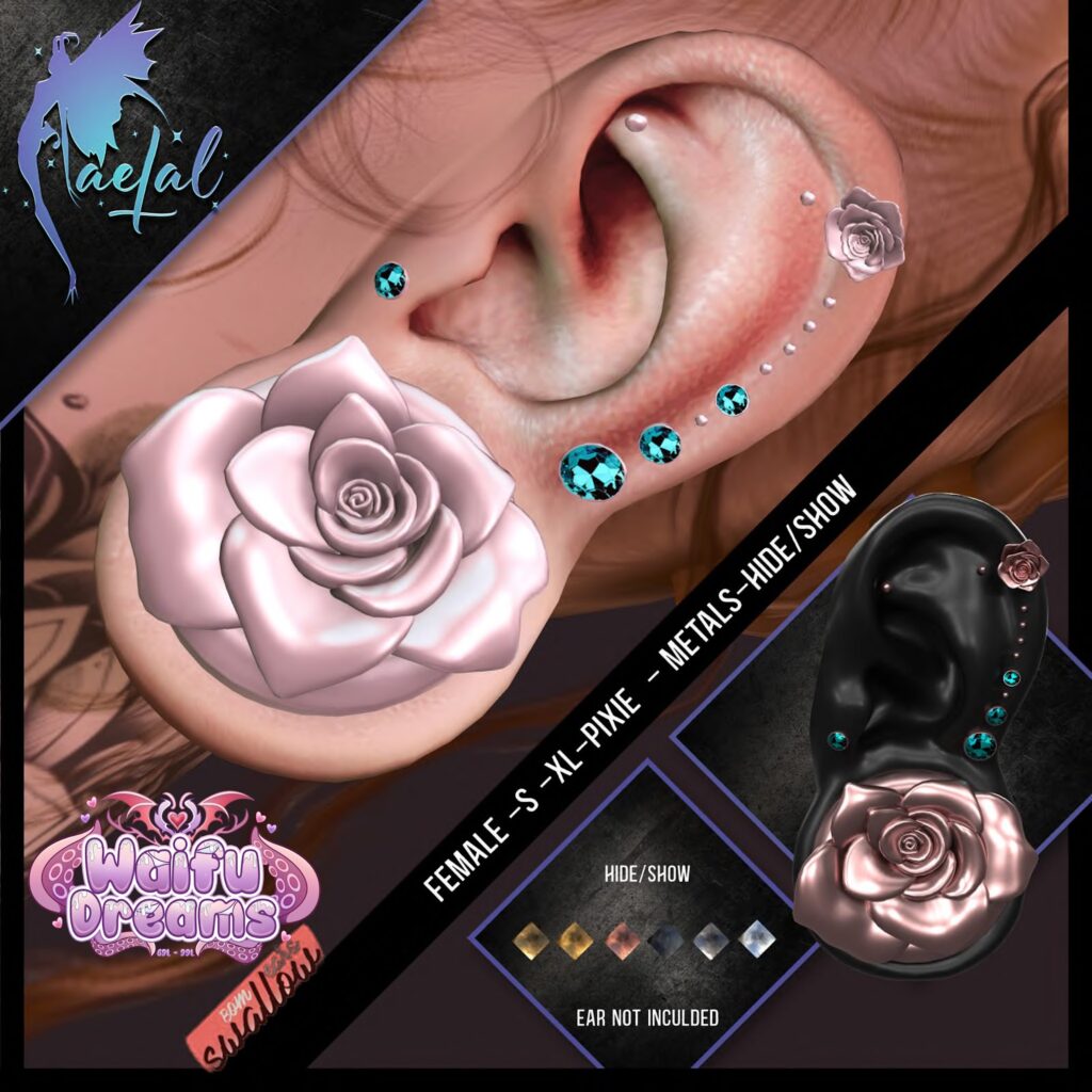 Earrings #60 - Swallow Gauged Female