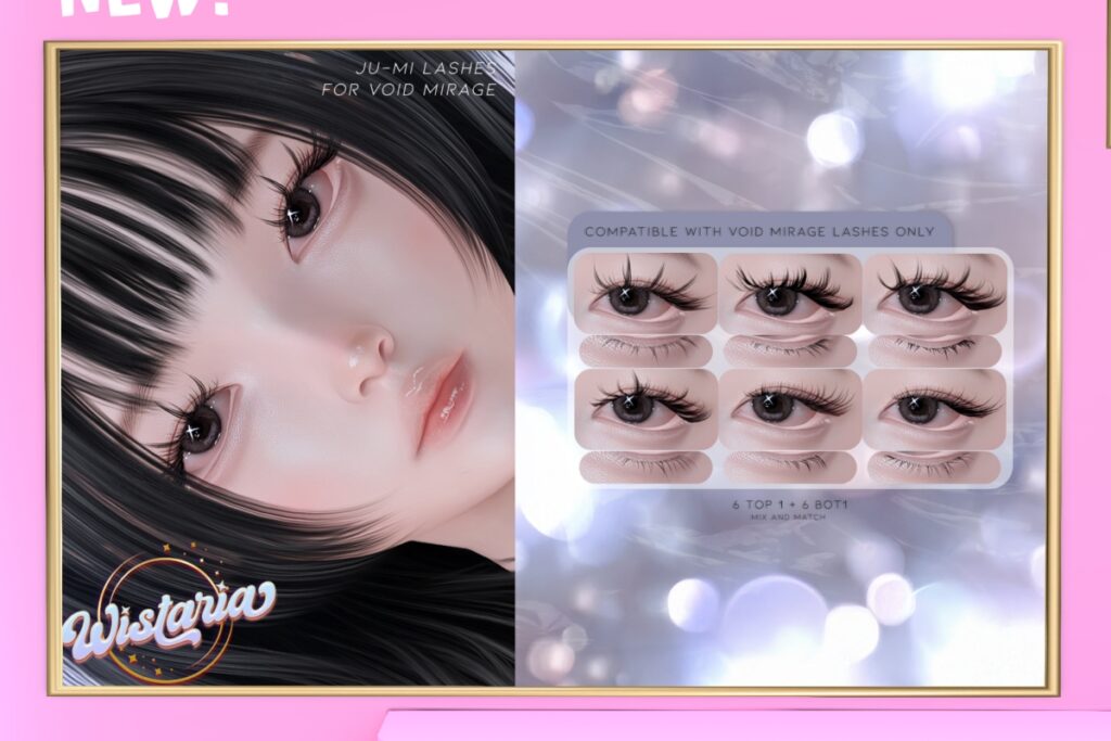 Ju-Mi Lashes - Void Mirage, L$50