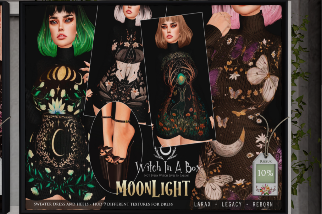 Moonlight Sweater Dress - Legacy/MaitreyaX/Reborn, L$333
