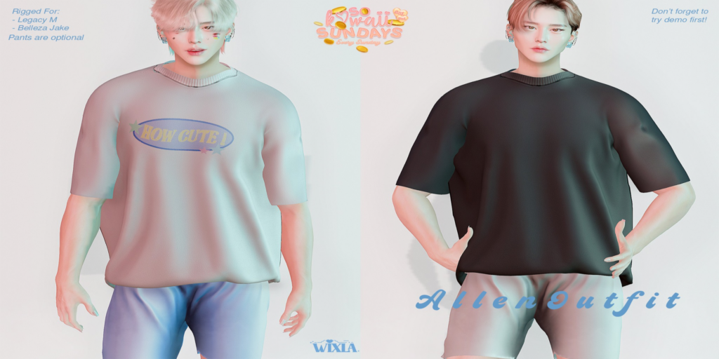 Allen Outfit - Jake/Legacy	&lt;a href=&quot;http://maps.secondlife.com/secondlife/Baboo/181/158/1301&quot; target=&quot;_blank&quot;&gt;Teleport&lt;/a&gt;