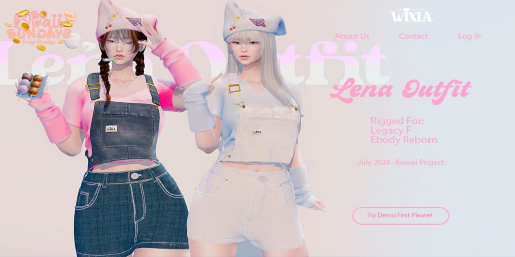 Lena Outfit - Legacy/Reborn	&lt;a href=&quot;http://maps.secondlife.com/secondlife/Baboo/186/158/1301&quot; target=&quot;_blank&quot;&gt;Teleport&lt;/a&gt;