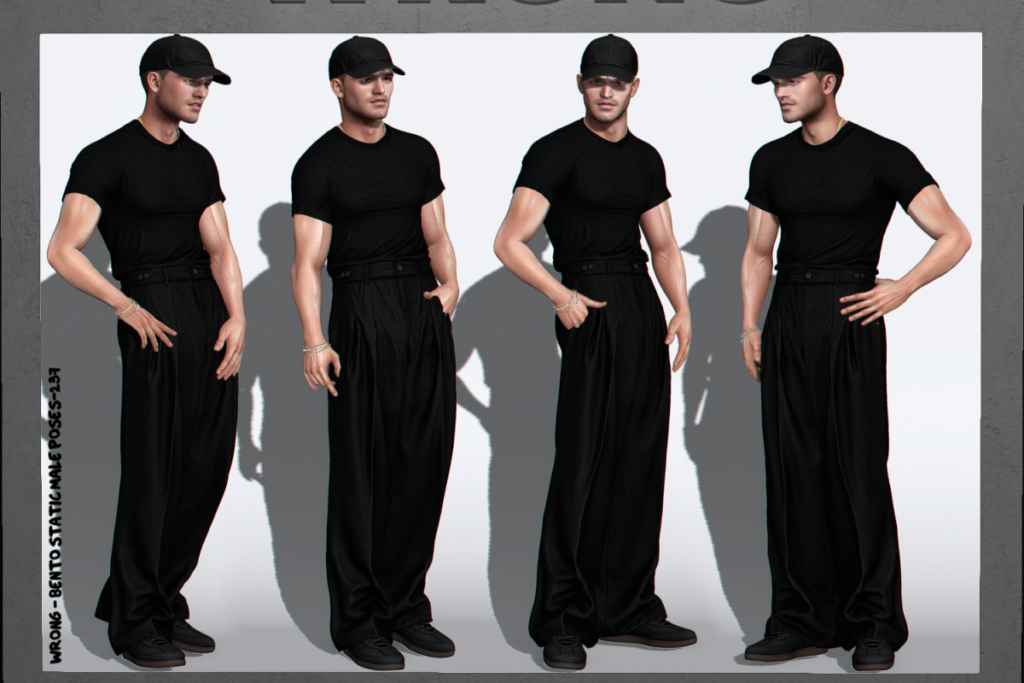 Bento Static Male Pose 237, L$250