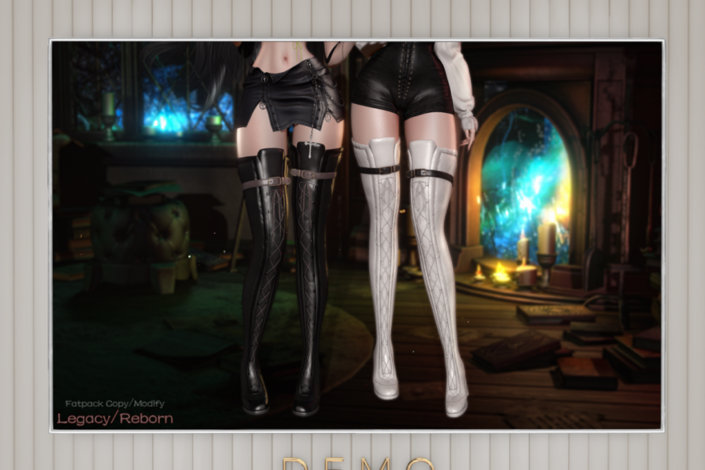 Wizard Boots, L$259 each/L$699 FP