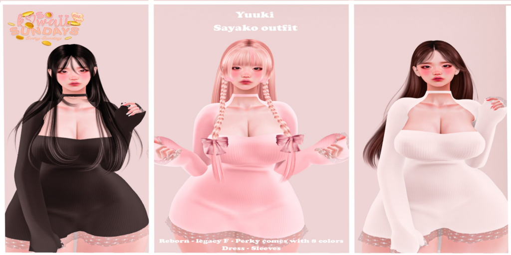 Sayako Outfit - Legacy/Reborn/+mods	&lt;a href=&quot;http://maps.secondlife.com/secondlife/Gigli%20Live/134/194/21&quot; target=&quot;_blank&quot;&gt;Teleport&lt;/a&gt;