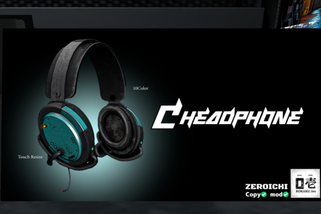 C Headphone, L$240 each/L$1400 FP