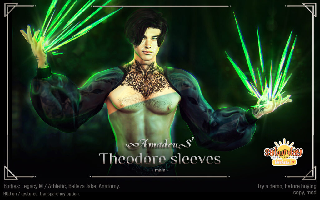 Theodore Sleeves - Anatomy/Jake/Legacy/+mods