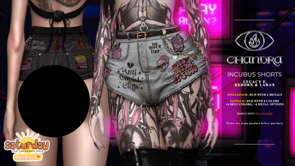 Incubus Shorts - Legacy/MaitreyaX/Reborn