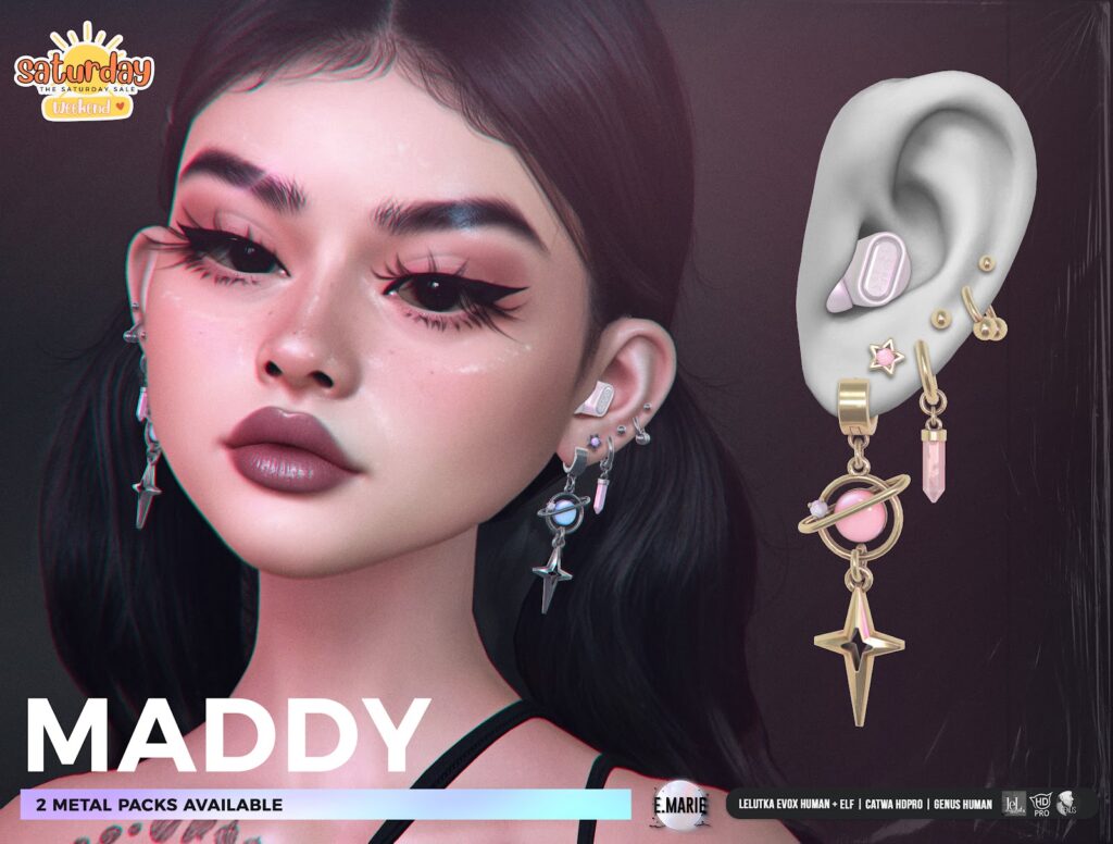Maddy Earrings - Catwa/EvoX/Genus