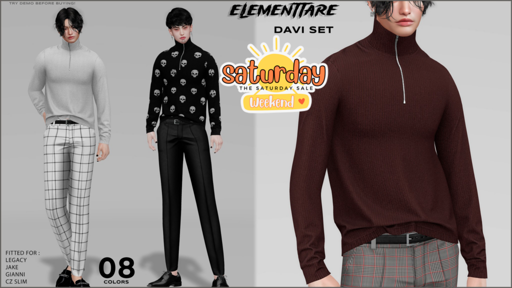 Davi Set - CZ Slim/Gianni/Jake/Legacy