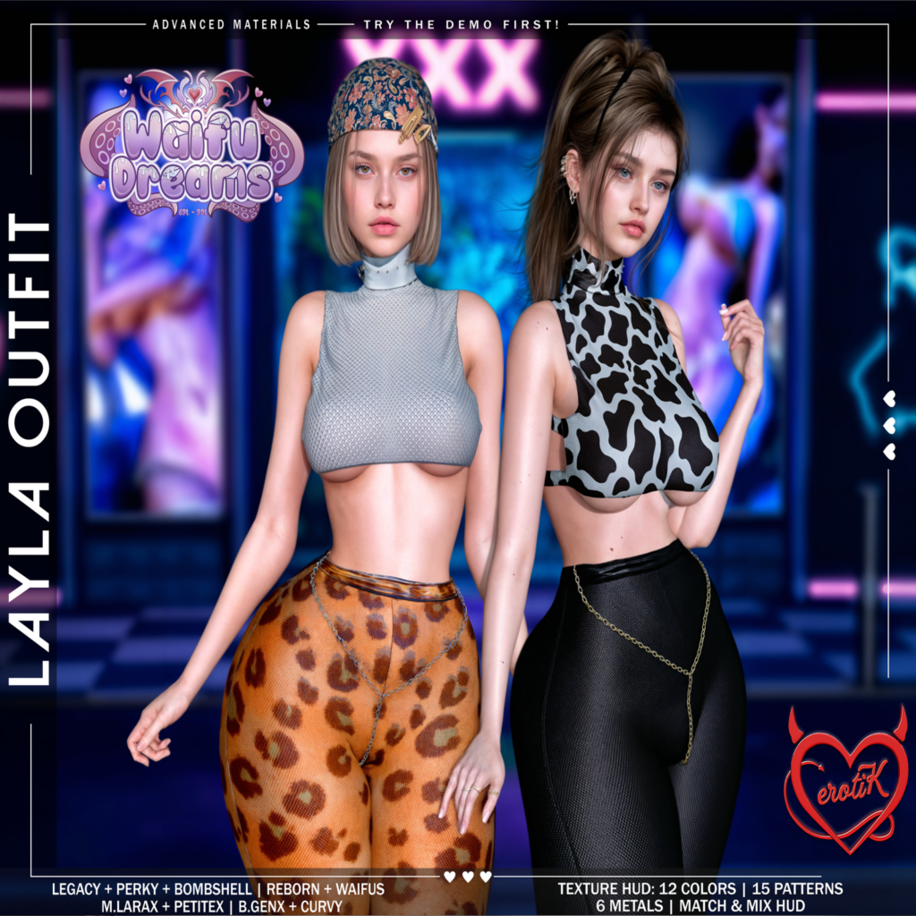Layla Outfit - GenX/Legacy/MaitreyaX/Reborn/+mods