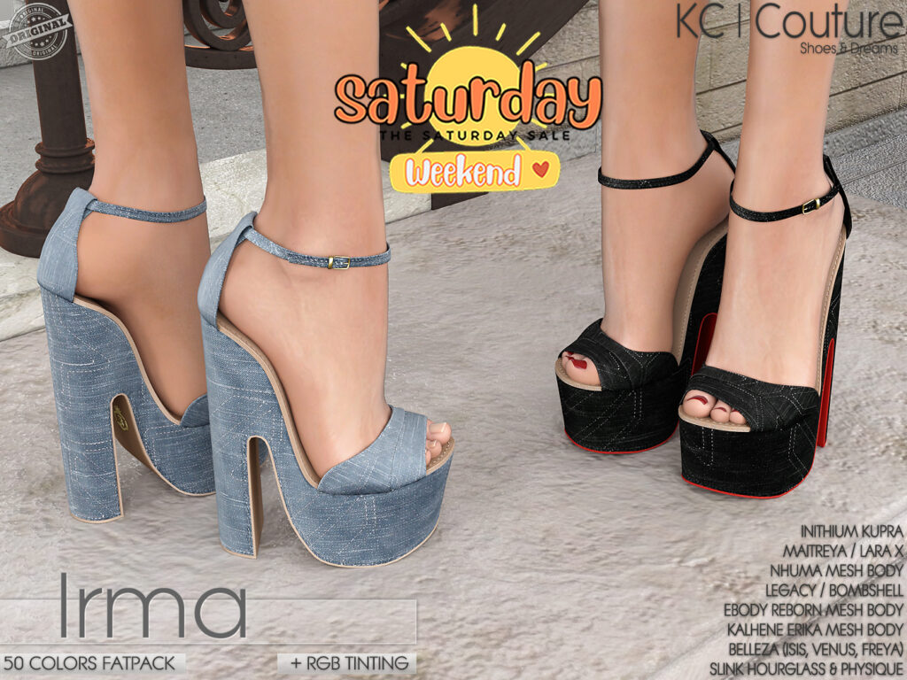 Irma Heels - See ad for fits