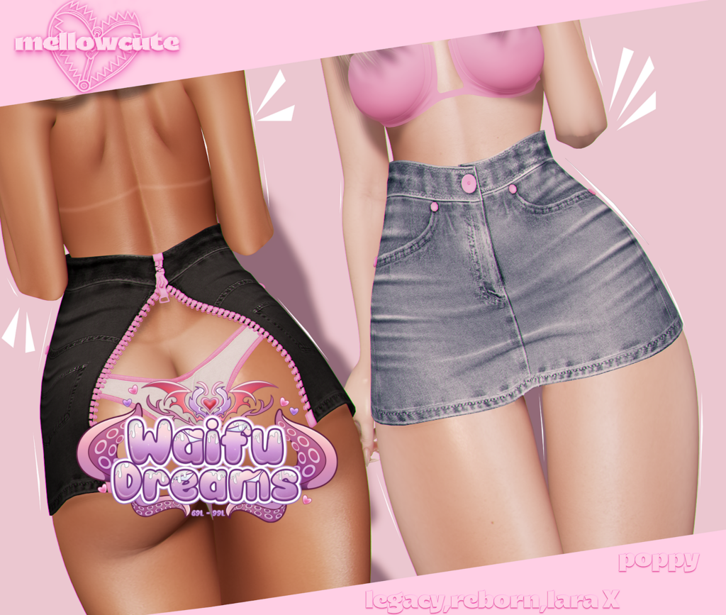 Poppy Skirt - Legacy/MaitreyaX/Reborn
