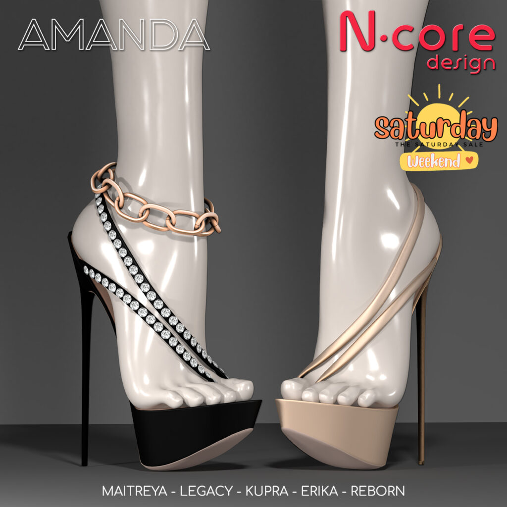 Amanda Heels - Erika/Inithium/Legacy/Maitreya/Reborn
