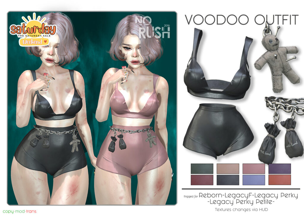 Voodoo Outfit - Legacy/Reborn/+mods