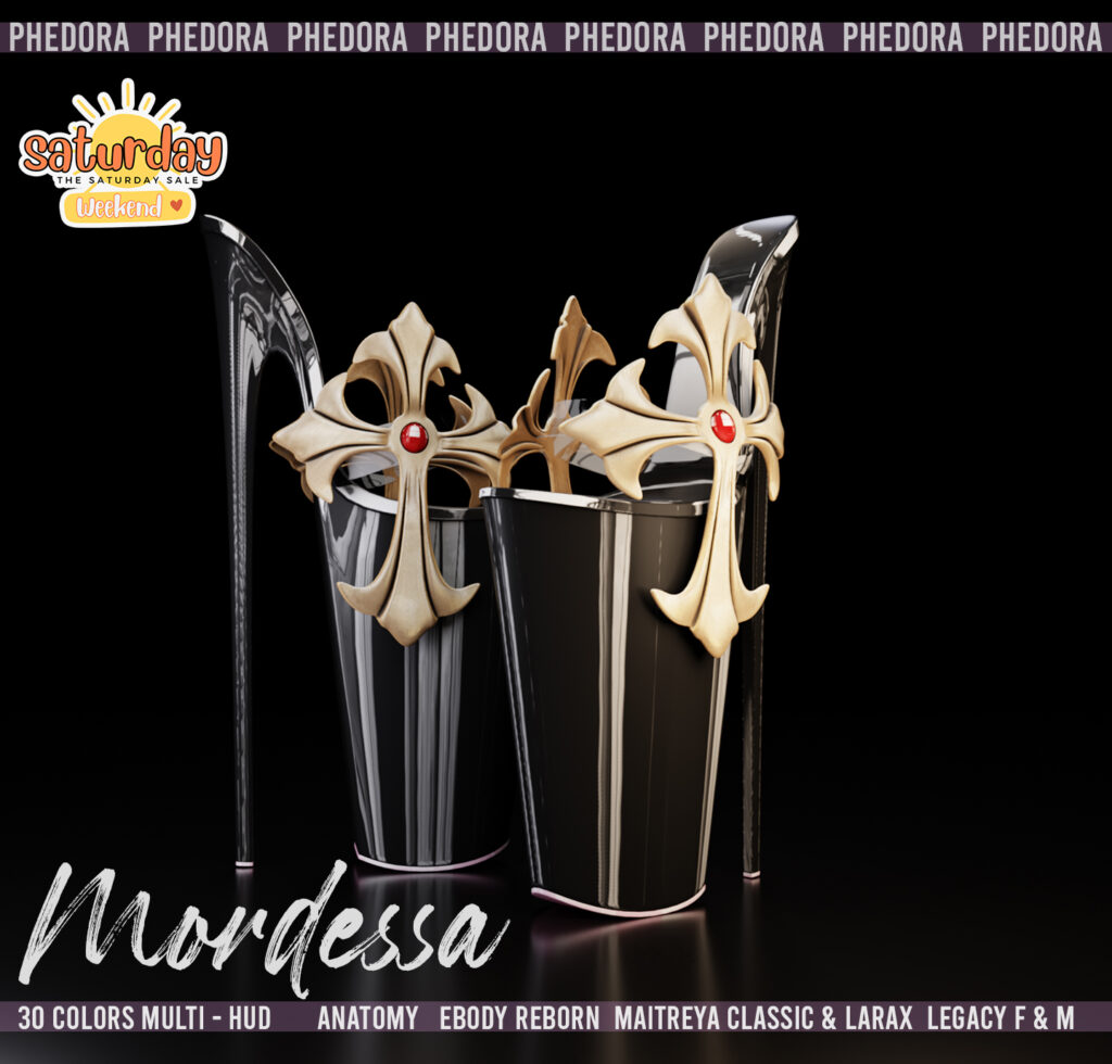 Mordessa Heels - Anatomy/LegacyF+M/Maitreya/Reborn/+mods