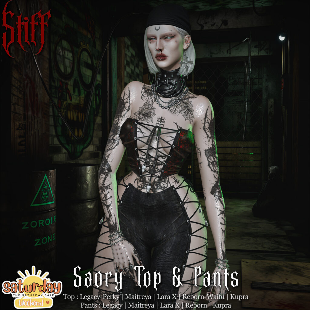 Saory Top &amp; Pants - Inithium/Legacy/Maitreya/Reborn/+mods