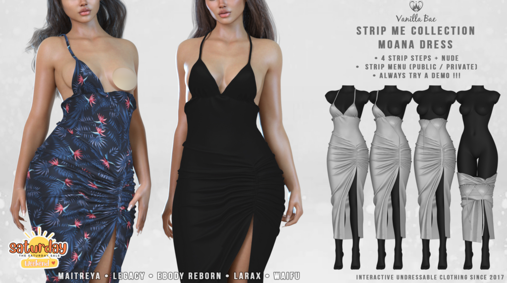 Moana Dress - Legacy/Maitreya/Reborn/+mods