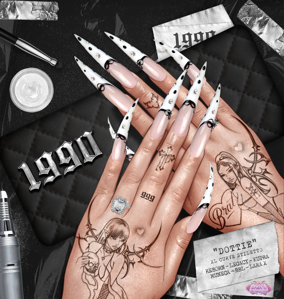 Dottie Nail Set - Inithium/Legacy/MaitreyaX/Muneca/Reborn/Yentements