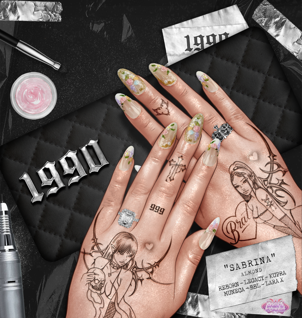 Sabrina Nail Set - Inithium/Legacy/MaitreyaX/Muneca/Reborn/Yentements