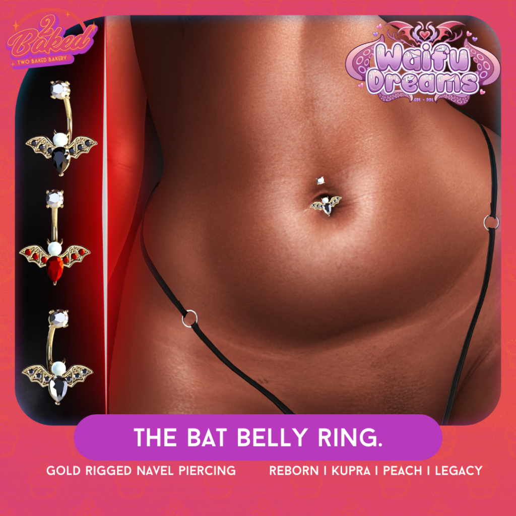 The Bat Belly Ring Gold - Inithium/Legacy/Peach/Reborn