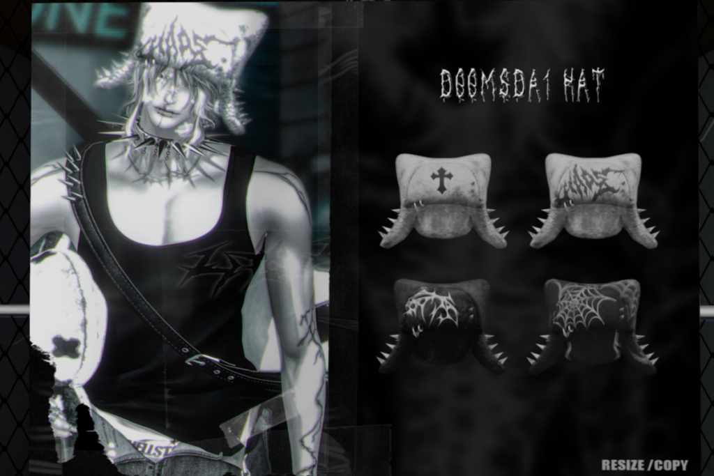 Doomsdai Hat, L$399 FP
