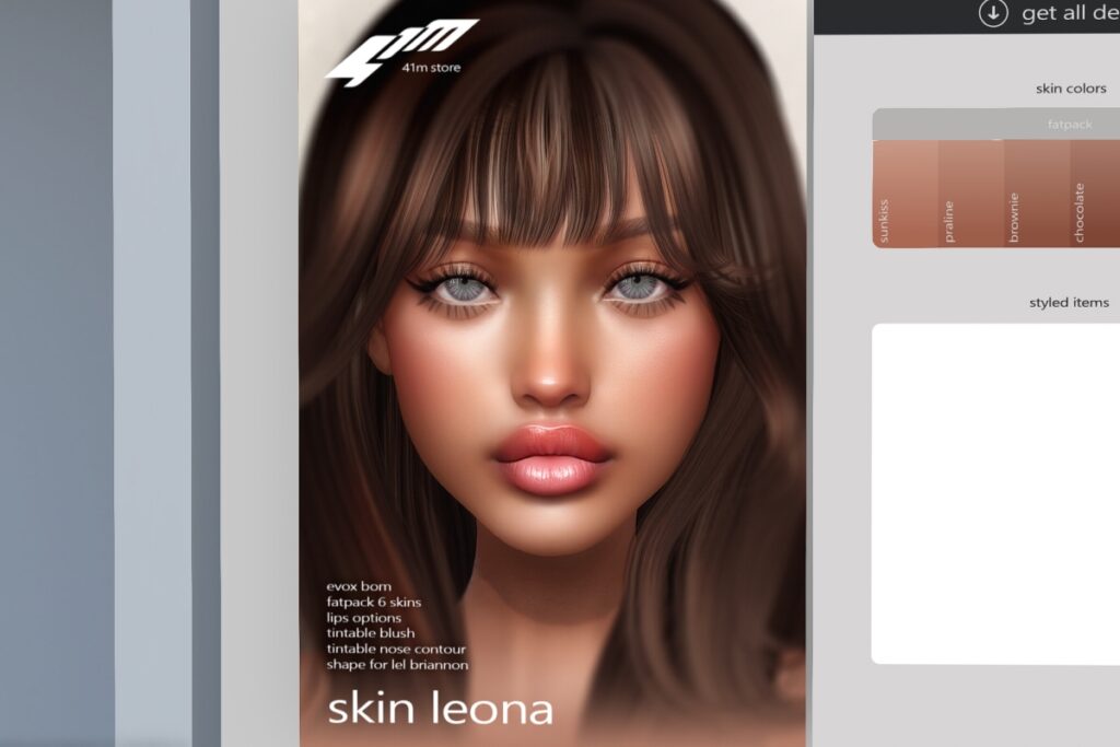 Leona Skin - EvoX, L$799 each/L$2099 FP
