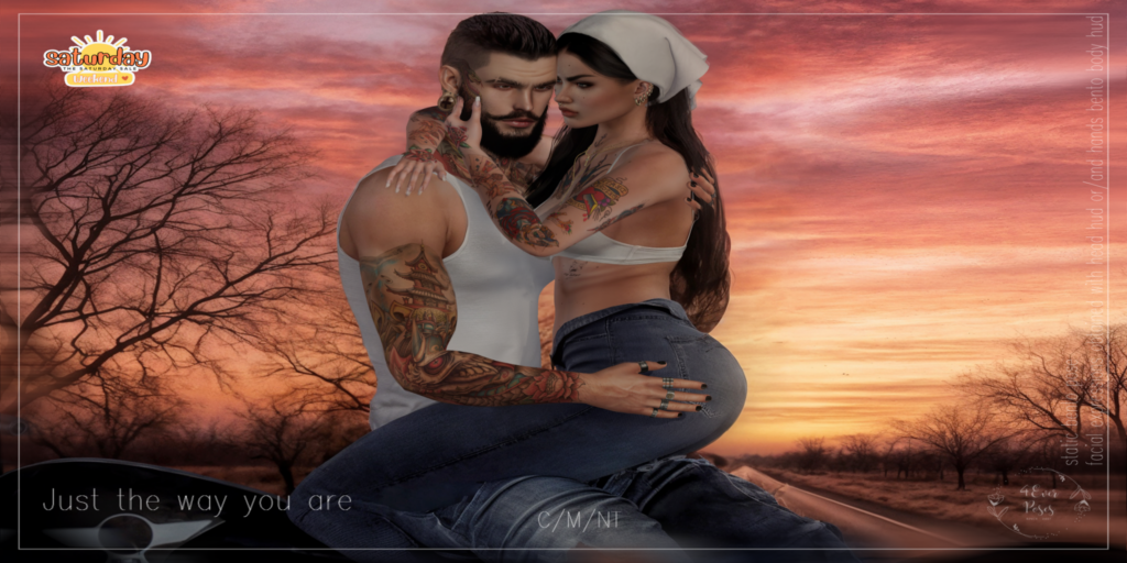 Just The Way You Are Couples Pose	&lt;a href=&quot;http://maps.secondlife.com/secondlife/Famous/182/225/3701&quot; target=&quot;_blank&quot;&gt;Teleport&lt;/a&gt;